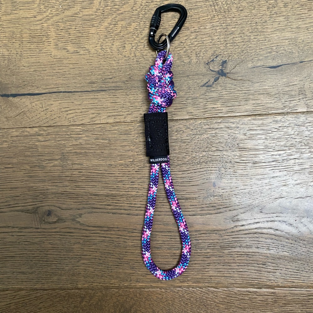 Wilderdog Rope Keychain, Razzleberry - NWT